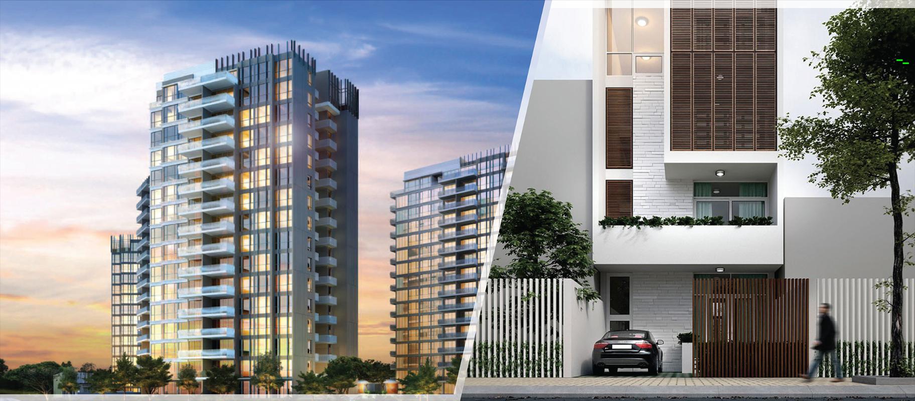 Thẩm định giá nhà phố, căn hộ